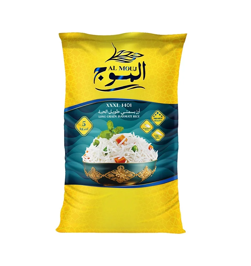 أرز الموج 1401 بسمتي 5 كجم