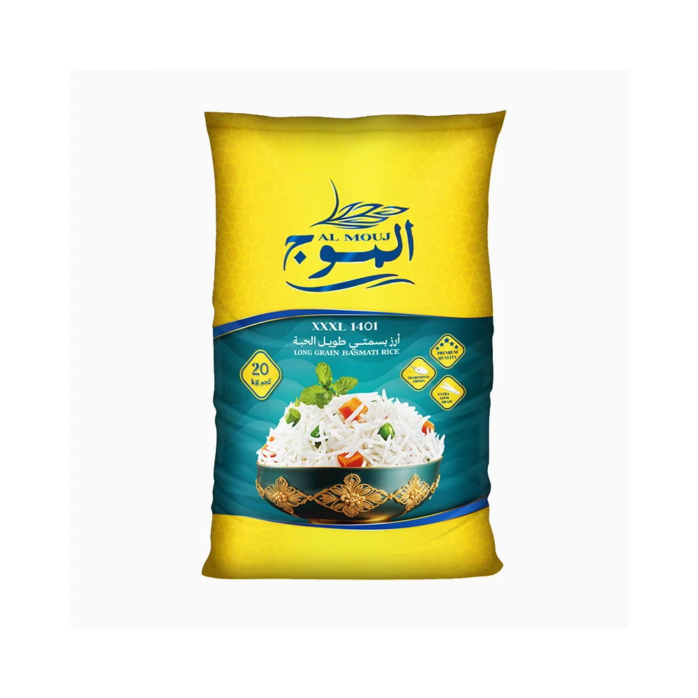 Al Mouj 1401 Basmati Rice 20Kg Bag