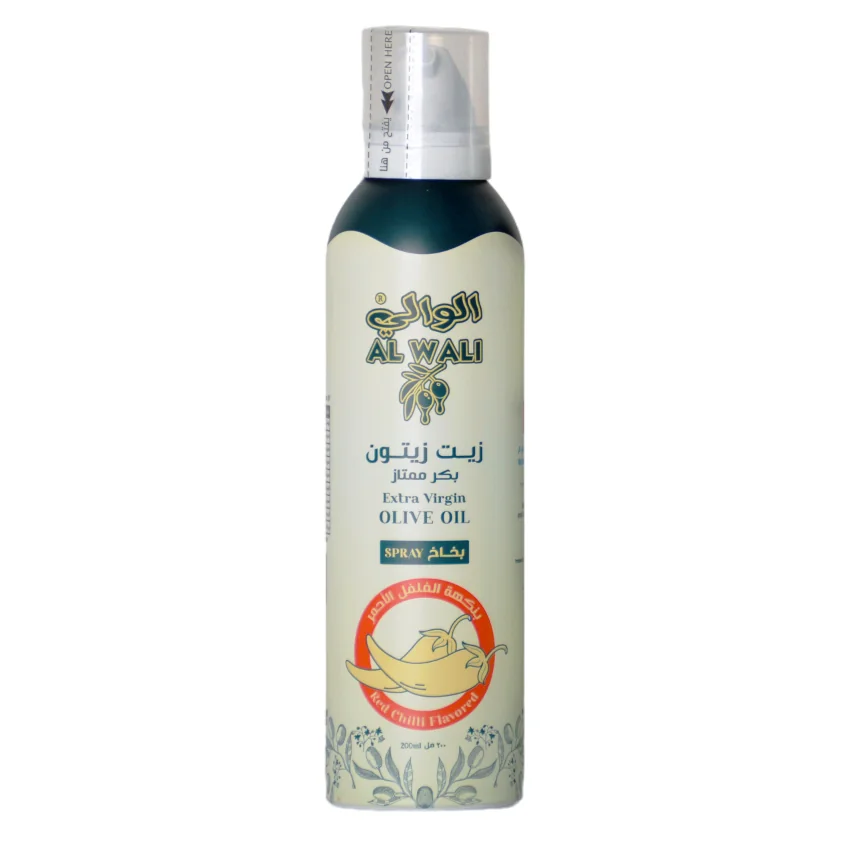 Al Wali Extra Virgin Olive Oil Spray Red Chilli 200ML