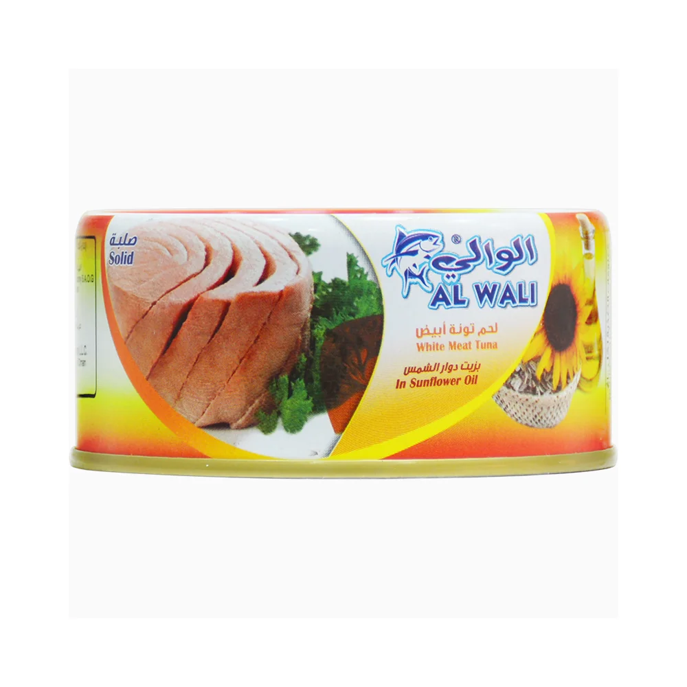 Al Wali White Meat Tuna Solid in Sunflower Oil 160gms