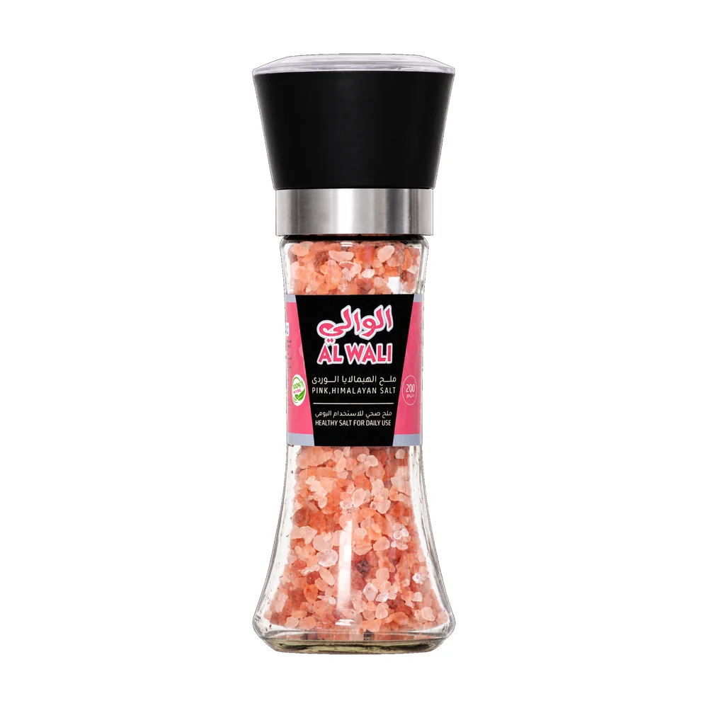 Al Wali Himalayan Pink Salt Coarse Steel Grinder 200gms